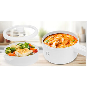 AQVA Flask Liquid Heater Electric Cooking Pot & Pan BY-20 | 700W | 20cm | New